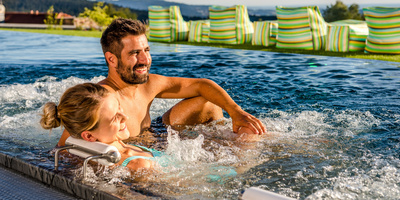 Sauna im Wellnesshotel Hüttenhof Grainet Bayerischer Wald